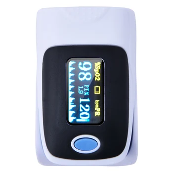 JZIKI 1 buc Degetului Pulsoximetru de Deget Clip Puls-Oximetrele Rata de Inima Detector de Saturația de Oxigen din Sânge Casa Monitor Monitor de Sănătate