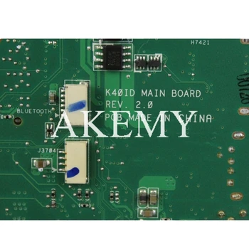 K40ID placa de baza Pentru Laptop Asus K50ID K40IE K50IE original, placa de baza DDR3-memorie RAM GT320M-1GB