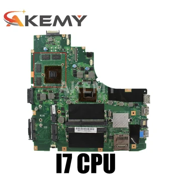 K46CM I7 CPU Pentru ASUS K46CB K46CA K46CM K46C S46CM Laptop Placa de baza GT635M cu cpu I7-3517U la bord PING