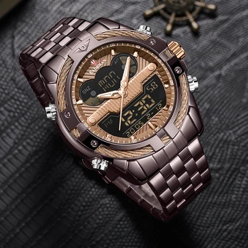 Kademan Ceas de Lux pentru Bărbați din Oțel Inoxidabil Cuarț de Brand Sport Ceasuri Barbati Ceas de mână rezistent la apă Calendar Relogio Masculino K9076