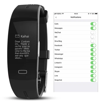 KAIHAI h66 sănătate smartwatch ppg ecg hrv ceas inteligent de măsurare a Tensiunii arteriale monitor de ritm cardiac activitate de fitness tracker gps