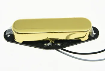 KAISH Aur Acoperi Alnico 5 Tele NECK Pickup Vintage Sunet Transport se Potriveste pentru Telecaster