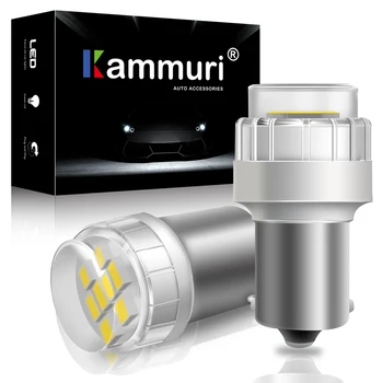 KAMMURI 2 buc de Mare Putere 6000K Alb P21W 1156 Becuri LED Pentru BMW GT F34 2013-2018 a CONDUS Reverse Lumină de Rezervă