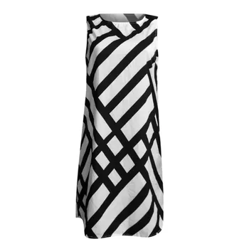 KANCOOLD rochie de Moda pentru Femei O Gâtului fără Mâneci Model de Rochie a-Line Imprimare Vacanta de Vara stil casual rochie nouă femei 20627