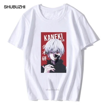 Kaneki Tokyo Ghoul T Cămașă Bărbați de Înaltă Calitate Estetică Bumbac Rece Japonia Anime T-shirt Harajuku Streetwear Camisetas Hombre