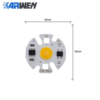 KARWEN 10BUC LED COB lampă Chip Bec Y32 3W 5W 7W 9W Putere Reală de Intrare Pentru Exterior IP65 Bec LED cu Lumina Rece Alb Cald 220V