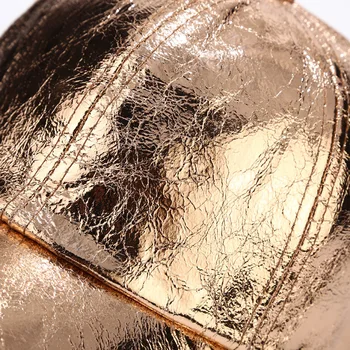 KASURE PU Curcubeu de Aur de Culoare Argintiu Stralucitor Coada de cal Șapcă de Baseball pentru Femei Fata Snapback Casual de Vara de Lux de Moda Hip Hop Pălării
