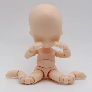 Kawaii Acțiune Figura Jucării Mobile articulate bjd păpuși Nud ob11 corpul papusa cu cap copii Model Manechin de Artă Schiță Desena figuri