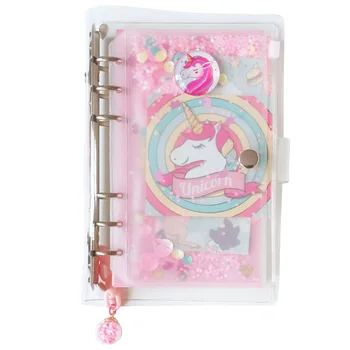 Kawaii Unicorn Spirală Notebook Set Drăguț A6 A5 Planificator Săptămânal Jurnal de Hartie Blocnotesuri pentru Copii Student Cadou de Papetărie Scris Pad