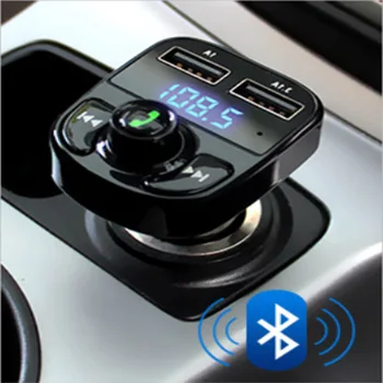 KDsafe Bluetooth Multi-Funcțional Wireless Kit Inteligent LCD Transmițător FM Dual USB Masina Încărcător 3.1 O Muzică MP3, Card TF U Disc