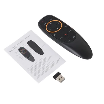 Kebidu G10 Mouse-ul de Aer de Control Vocal cu 2.4 G Receptor USB G10s pentru Gyro Senzor Wireless Mini Smart Remote pentru Android TV BOX