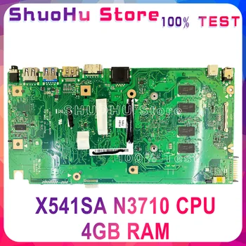 KEFU X541SA Placa de baza Pentru ASUS X541SA X541S F541S CPU/N3710 4GB/Memorie Laptop Placa de baza Testate de lucru original, Placa de baza