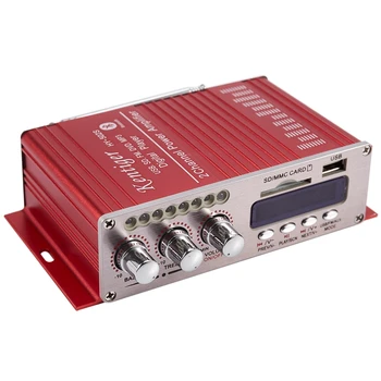 Kentiger Hy-502S 2Ch Bluetooth Hi-Fi Super Bass Putere de Ieșire Amplificator Stereo Cu Telecomanda Usb/Sd Player Radio Fm