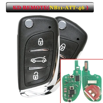 KEYDIY Kd de la Distanță NB11 3 Butonul de Alarmă de la Distanță cheie Cheie NB-ATT-46 Model pentru URG200/KD900/KD200 mașină 1buc/lot