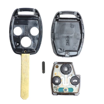 KEYECU 3 Nou Butonul telecomenzii Înlocuirea Remote Key Fob Cu 433MHz Cip ID48 pentru Honda Accord 2003-2005 /CRV 2005-2006