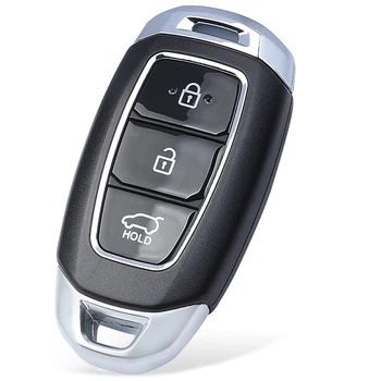 KEYECU Keyless Go Inteligent de la Distanță Cheie Cu 3 Butoane 433MHz NCF29A3X Cip - FOB pentru Hyundai Santa Fe 2018 2019 2020, 95440-S1100