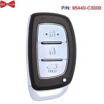 KEYECU pentru Hyundai Sonata+ Smart Remote Key Fob Transmițător 433MHz 8A Chip P/N: 95440-C3000