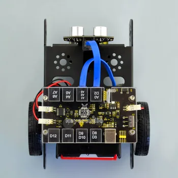Keyestudio KEYBOT Codificare Programabile Educație Robot Kit Auto + Manual de Utilizare Pentru Arduino STEM Grafic de Programare
