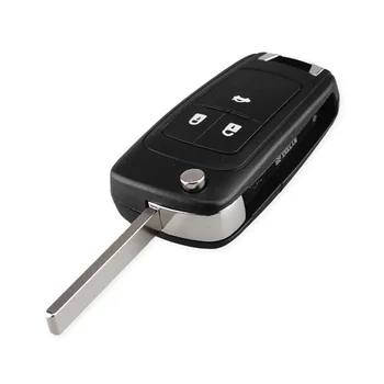 KEYYOU 433MHz Masina Control de la Distanță Inteligent Cheie Cip ID46 Pentru Chevrolet Cruze Aveo Spark Naviga Fob 2/3/4 Butoane Flip Key