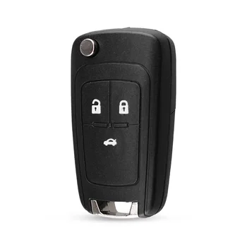 KEYYOU 433MHz Masina Control de la Distanță Inteligent Cheie Cip ID46 Pentru Chevrolet Cruze Aveo Spark Naviga Fob 2/3/4 Butoane Flip Key