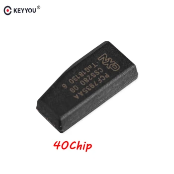 KEYYOU Telecomanda Cheie Auto cu Cip ID40 Transponder Chip ID 40 Crypto Carbon ID40 Chip Pentru Vauxhall Opel