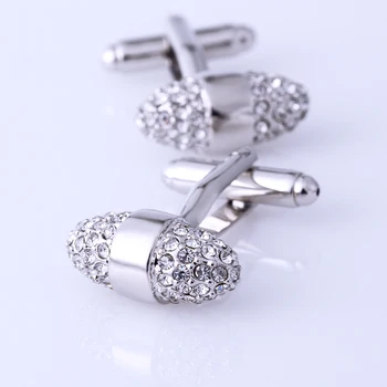 KFLK Brand de Lux manșetă nasturii de Argint de moda de Cristal manșetă link-uri de Înaltă Calitate abotoadura pentru butoni camasa pentru barbati Bijuterii