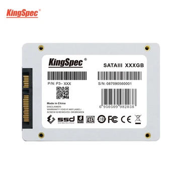 Kingspec SSD 2.5 Inch, SATA3 SSD120gb 240 gb 256gb Interne de Hard Solid Disk SATA SSD de 500gb, 1tb pentru calculator SSD laptop Notebook