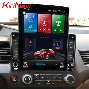 KiriNavi 9.7 Inch Tesla Stil Android cu Ecran 9.0 Radio Auto GPS Auto Navigatie Pentru Honda Civic Multimedia WIfi Carplay 2007-2016