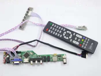 Kit pentru N156BGE-L11/L21/L31/L41 Panou TV cu Ecran AV 40pin LVDS VGA de la distanță 1366X768 USB HDMI LCD LED Controler de bord 15.6