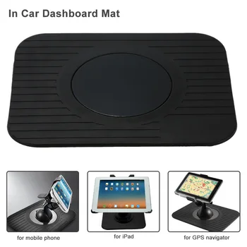 KKmoon Interior Auto Accesorii GPS tabloul de Bord Mount Titularului Nav Bord Mat pentru iPad GPS Telefon Mobil Anti-Alunecare Mat styling auto