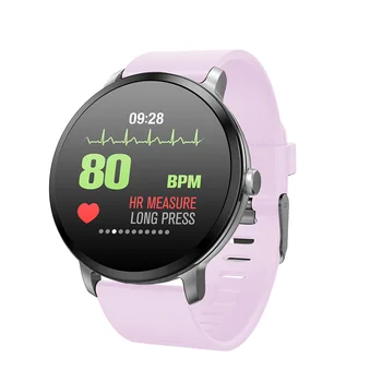 KKMOON V11 Ceas Inteligent IP67 rezistent la apa Sticla Activitate Tracker de Fitness Monitor de Ritm Cardiac Sport Smartwatch Bărbați Femei