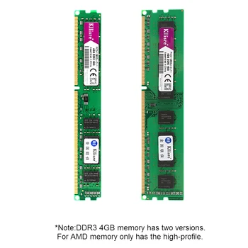 Kllisre DDR3 8GB 4GB de Memorie 1600Mhz 1333MHz 240pin 1.5 V Desktop ram dimm