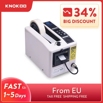 KNOKOO Automată dispenser bandă, M1000 Electrice Tape Cutter Mașină,7-50mm Lățime Benzi Instrument de Tăiere