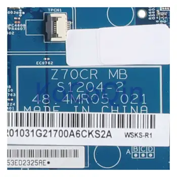 KoCoQin Laptop placa de baza Pentru SONY MBX-267 Placa de baza S1204-2 A1884314A HM75 216-0833002 2G