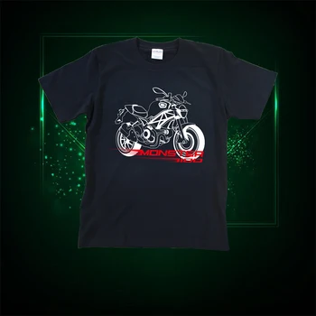 KODASKIN Motocicleta tricou Tricouri Barbati Topuri & Tees T-shirt pentru Ducati Monster 1100