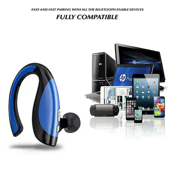 KOOYUTA Wireless Bluetooth pentru Căști Stereo Sport Sweatproof Căști de Anulare a Zgomotului Hands-free cu Microfon pentru Telefon Auriculares