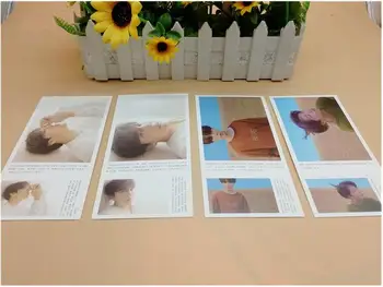 Kpop Girls' Generation Taeyeon 30 De cărți Poștale 30 de Mici 120 De Autocolante Foto Carduri Cota de Post Carduri cadou