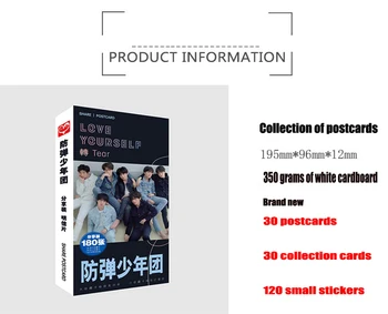 Kpop Girls' Generation Taeyeon 30 De cărți Poștale 30 de Mici 120 De Autocolante Foto Carduri Cota de Post Carduri cadou