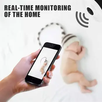 Kruiqi Camera IP Wifi 1080P Wireless Home Security Camera de Supraveghere Wifi Camera Viziune de Noapte Camera CCTV 2mp Baby Monitor