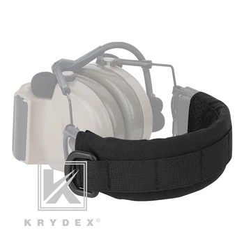 KRYDEX Modular pentru Căști Sta Capacul de Protecție Pentru HOWARD MSA Tactice Bentita Earmuff Cască Sta MOLLE Caz de Protecție BK