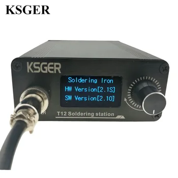 KSGER STM32 2.1 S OLED DIY T12 ciocan de Lipit Statie de FX9501 Aliaj Ocupe de Scule Electrice regulator de Temperatură Titularul de Sudare