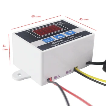 KT3001 Termostat Digital 220V 110V Controler de Temperatura 0-450C -50-100C 10A Microcalculator Temperatura Termostat Regulator