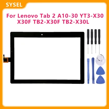 KUERT Ecran Pentru Lenovo Tab 2 A10-30 YT3-X30 X30F TB2-X30F TB2-X30L Ecran Tactil Digitizer Panou de Sticlă Senzor cu Instrumente Gratuite