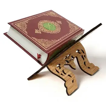 Kuran Coran Coranul, Cartea Sfântă Suport Stativ Din Lemn Rehal Islam Decor Acasă