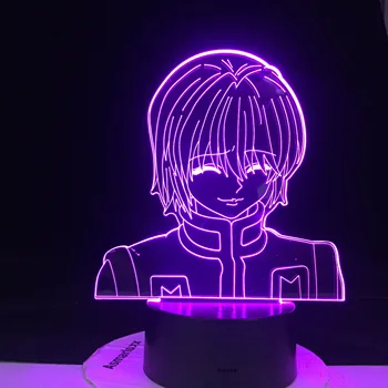 Kurapika Figura Acrilice Lumina de Noapte Anime Cadou Hunter X Hunter Lampa pentru Copil Decor Dormitor de Iluminat pentru Copii Camera Veioza HxH
