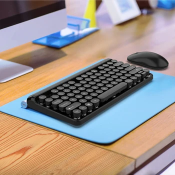 L100 2.4 G 8 Taste Tastatură fără Fir Și Mouse-ul Wireless Multimedia Keyboard Mouse Combo Set Pentru PC, Laptop