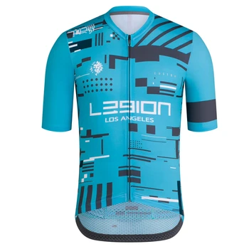 L39ION om de vară echipa pro maneci scurte jersey ciclism maillot ciclismo hombre concurs de biciclete costum de MTB îmbrăcăminte Respirabil