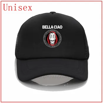 La Casa De Papel Bani Jaf Bella Ciao alb pentru femei hip hop pălării pentru bărbați pălărie neagră bling pălării pentru femei hat pentru femei