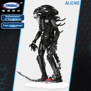 La Technic XingBao Noi 04001/02 Originale de Creatie Film din Seria Alien Robot Set copii Blocuri Caramizi Jucării Figura