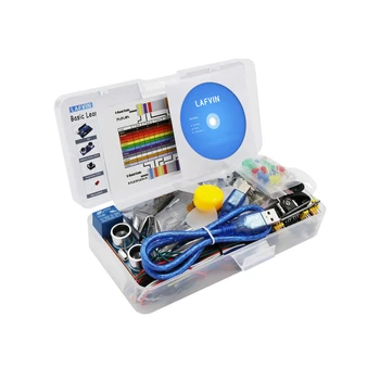 LAFVIN de Bază Starter Kit include Senzor cu Ultrasunete,de Șuntare pentru Arduino pentru UNO cu Tutorial